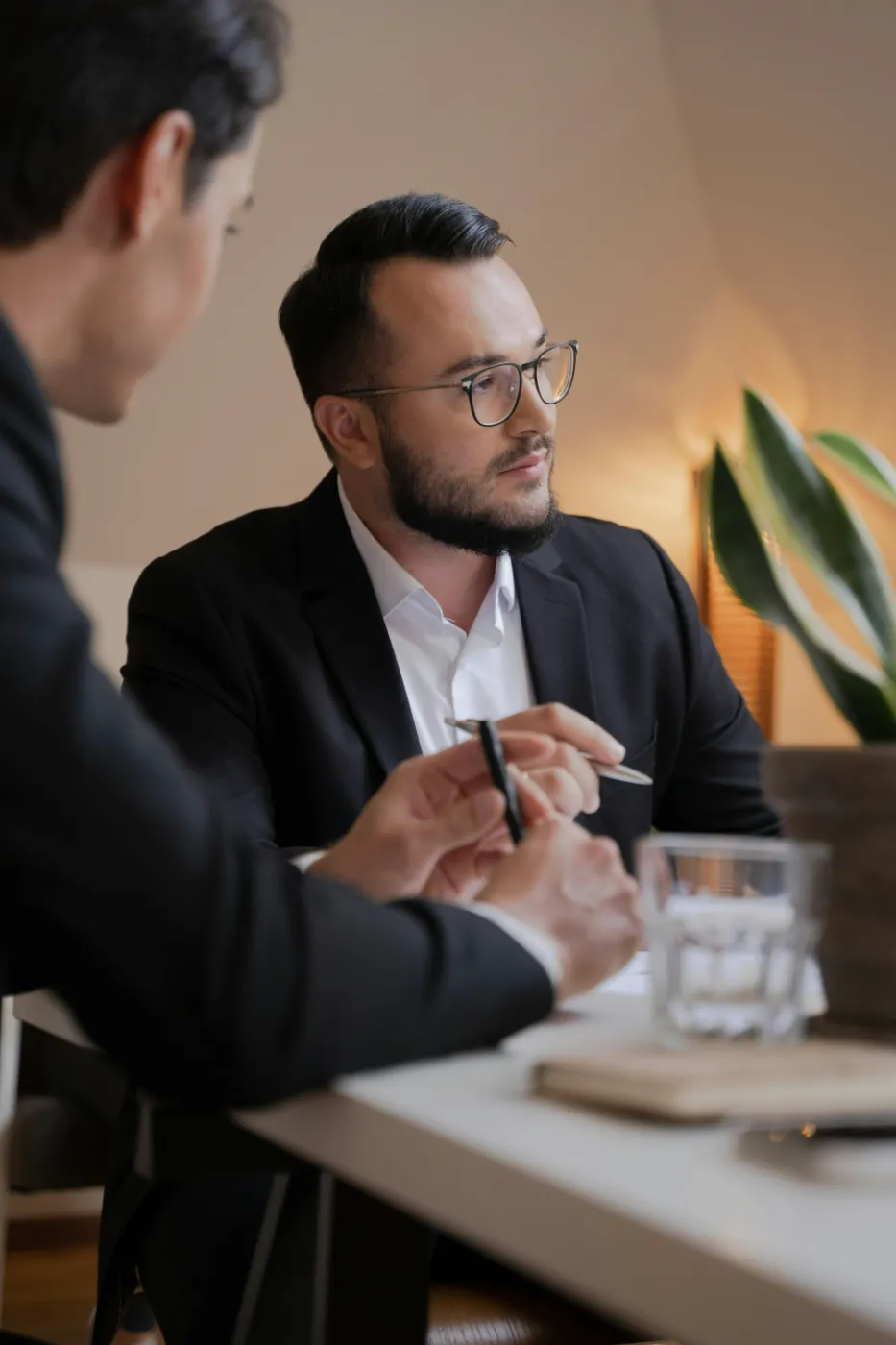 Adviesgesprek over rapportage